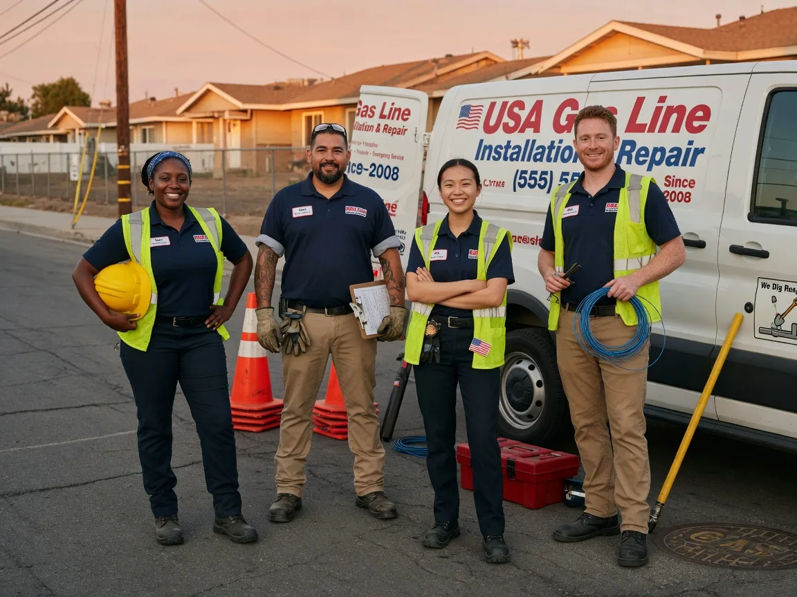 Gas Line Installation company in Edison, NE